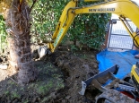 Movimentazione con escavatore